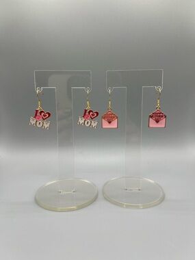 Mother’s Day Charm Earrings - Handmade #E0301C